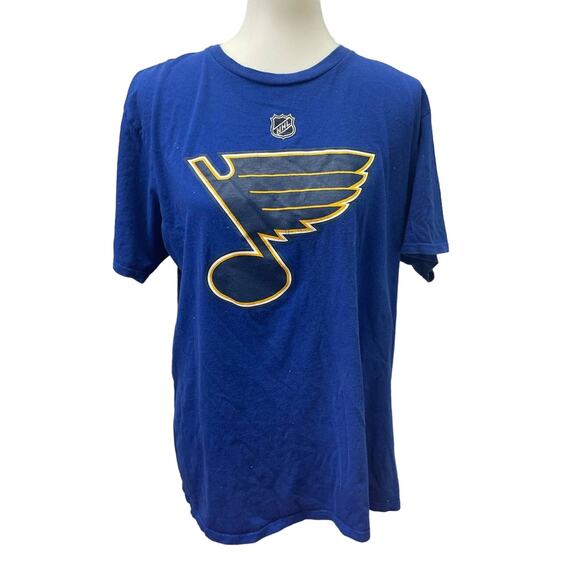 adidas Other - Adidas St Louis Blues Hockey Mens Large NHL Tarasenko 91 Short Sleeve Tee Shirt